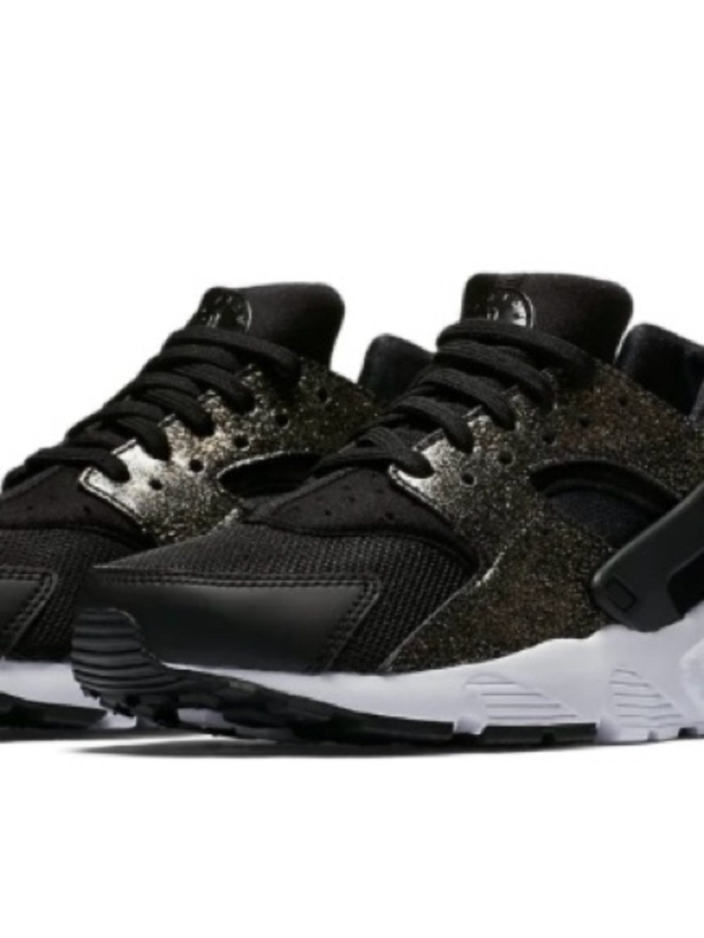 Nike huarache Glitter Sneakers 6C 6 toddler